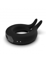 Черное эрекционное кольцо Marry Me Rechargeable Vibrating Cockring - Adrien Lastic - во Владимире купить с доставкой