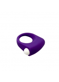 Фиолетовое эрекционное кольцо Puggle Vibrating Ring with Bullet - Adrien Lastic - во Владимире купить с доставкой