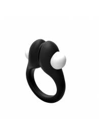 Черное эрекционное кольцо Zippy Vibrating Ring With Bullet - Adrien Lastic - во Владимире купить с доставкой