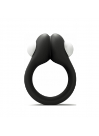 Черное эрекционное кольцо Zippy Vibrating Ring With Bullet - Adrien Lastic - во Владимире купить с доставкой