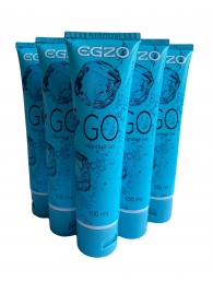 Набор из 5 пролонгирующих лубрикантов на водной основе Egzo Go (по 100 мл.) - EGZO - купить с доставкой во Владимире