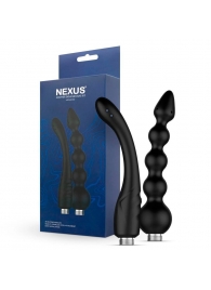 Набор из 2 насадок для анального душа Shower Douche Duo Kit - Nexus Range - купить с доставкой во Владимире