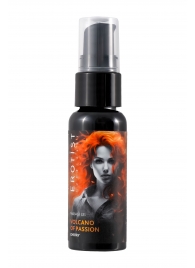 Гель с эффектом вибрации Volcano Of Passion со вкусом вишни - 25 мл. - Erotist Lubricants - купить с доставкой во Владимире