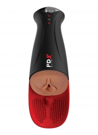 Мастурбатор-вагина в колбе с вибрацией Fuck-O-Matic Pro XL - Pipedream - во Владимире купить с доставкой