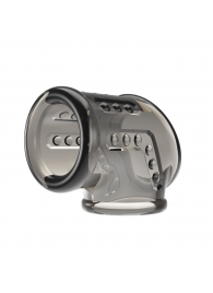 Дымчатая насадка на пенис и мошонку - Baile - во Владимире купить с доставкой