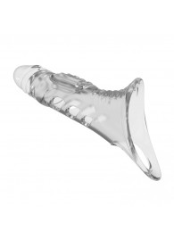 Прозрачная насадка на пенис - 22 см. - Baile - во Владимире купить с доставкой