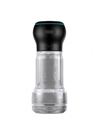 Набор PowerBlow   Feel Pocket Stroker Crystal: мастурбатор и интерактивная насадка - Kiiroo - во Владимире купить с доставкой