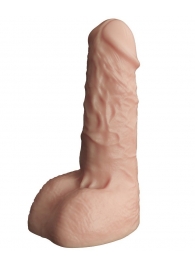 Телесный фаллоудлинитель с мошонкой Cock Next - 17 см. - LOVETOY (А-Полимер) - во Владимире купить с доставкой