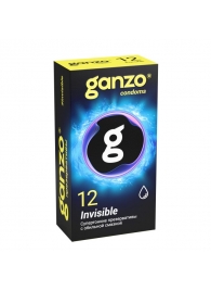 Супертонкие презервативы Ganzo Invisible - 12 шт. - Ganzo - купить с доставкой во Владимире