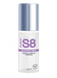 Лубрикант на водной основе S8 Glycerin Free без глицерина - 125 мл. - Stimul8 - купить с доставкой во Владимире