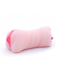 Телесный двусторонний мастурбатор - вагина и ротик - Boys of Toys - во Владимире купить с доставкой