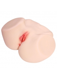 Мастурбатор-полуторс с двойным слоем материала Jenny Onahole Real Vagina - KOKOS - во Владимире купить с доставкой
