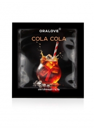Саше съедобной оральной смазки OraLove с ароматом колы - 3 гр. - Биоритм - купить с доставкой во Владимире