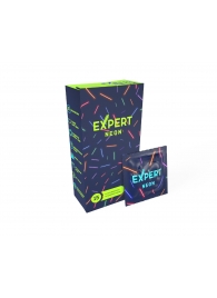Светящиеся в темноте презервативы Expert Neon - 15 шт. - Expert - купить с доставкой во Владимире