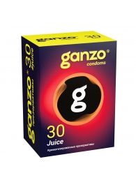 Ароматизированные презервативы Ganzo Juice - 30 шт. - Ganzo - купить с доставкой во Владимире Ароматизированные презервативы Ganzo Juice - 30 шт. - Ganzo - купить с доставкой во Владимире
