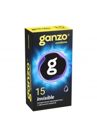 Супертонкие презервативы Ganzo Invisible - 15 шт. - Ganzo - купить с доставкой во Владимире Супертонкие презервативы Ganzo Invisible - 15 шт. - Ganzo - купить с доставкой во Владимире