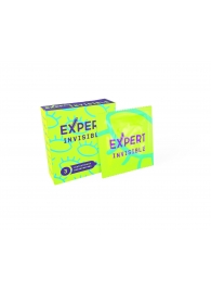 Ультратонкие презервативы Expert Invisible - 3 шт. - Expert - купить с доставкой во Владимире