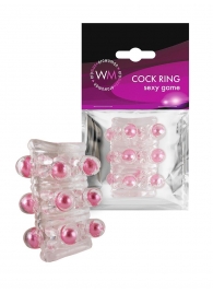 Прозрачная сквозная насадка на пенис с цветными шариками - Erowoman-Eroman - во Владимире купить с доставкой