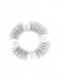 Эластичное кольцо с «ресничками» и 4 шариками - Sextaz - во Владимире купить с доставкой