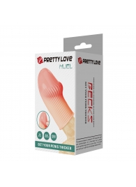 Телесная насадка на пенис Huel - 9 см. - Baile - во Владимире купить с доставкой