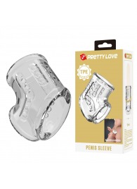 Прозрачная насадка на пенис и мошонку - Baile - во Владимире купить с доставкой