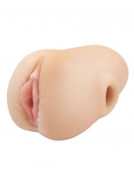 Телесный мастурбатор-вагина Pussy Pounder Squeeze Stroker - Pipedream - во Владимире купить с доставкой