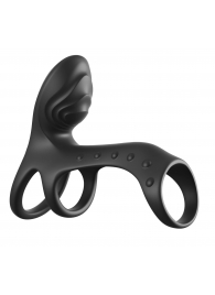 Черная насадка на пенис Ultimate Couples Cage Pro - Pipedream - во Владимире купить с доставкой