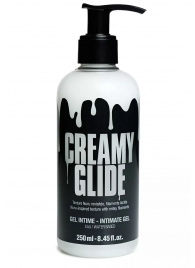 Лубрикант на водной основе Creamy Glide с консистенцией спермы - 250 мл. - Strap-on-me - купить с доставкой во Владимире