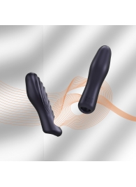 Сливовая силиконовая насадка на пенис с подхватом Manwan Ryzer - Manwan - во Владимире купить с доставкой