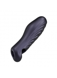 Сливовая силиконовая насадка на пенис с подхватом Manwan Ryzer - Manwan - во Владимире купить с доставкой