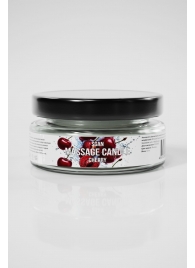 Массажная свеча «Спелая вишня» - 50 мл. - SGAN - купить с доставкой во Владимире