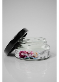 Массажная свеча «Цветущий пион» - 50 мл. - SGAN - купить с доставкой во Владимире