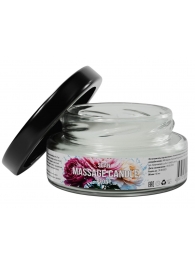 Массажная свеча «Цветущий пион» - 50 мл. - SGAN - купить с доставкой во Владимире