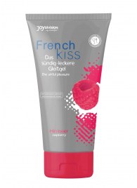 Съедобная смазка на водной основе JoyDivision Frenchkiss со вкусом малины -  75 мл. - Joy Division - купить с доставкой во Владимире