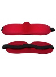 Красная глухая маска на резинке - Sitabella - купить с доставкой во Владимире