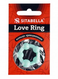 Цветное эрекционное кольцо с 5 бусинами Love Ring - Sitabella - во Владимире купить с доставкой