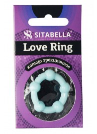 Цветное эрекционное кольцо Love Ring с бусинами - Sitabella - во Владимире купить с доставкой