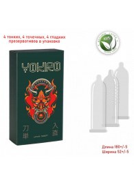 Презервативы YOKIRO Mix - 12 шт. - Sitabella - купить с доставкой во Владимире