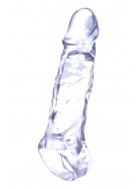 Прозрачная насадка-удлинитель Length Enhancer с подхватом - 16 см. - NMC - во Владимире купить с доставкой