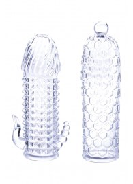 Набор из 2 прозрачных насадок на член Seductive Tickler Sleeves Set - NMC - во Владимире купить с доставкой