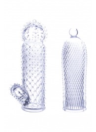 Набор из 2 прозрачных насадок на член Seductive Tickler Sleeves - NMC - во Владимире купить с доставкой