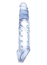 Прозрачная насадка-удлинитель Length Enhancer с подхватом - 27 см. - NMC - во Владимире купить с доставкой