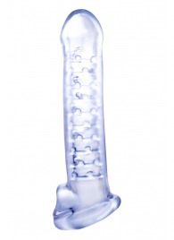 Прозрачная насадка-удлинитель Stretchy Touch - 18 см. - NMC - во Владимире купить с доставкой