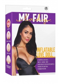 Телесная надувная секс-кукла с 3 любовными отверстиями - NMC - во Владимире купить с доставкой