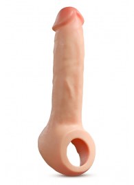 Телесная насадка-удлинитель Thrive 8.75 Inch Realistic Penis Extender Sleeve - 22,2 см. - Blush Novelties - во Владимире купить с доставкой