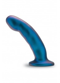 Синяя насадка-фаллоимитатор Rebellion 5.75 Inch Pegging Dildo - 14,6 см. - Blush Novelties - купить с доставкой во Владимире