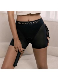 Трусики-шорты для фиксации насадок Strap-on-me Harness Lingerie Halo - size M - Strap-on-me - купить с доставкой во Владимире