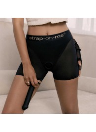 Трусики-шорты для фиксации насадок Strap-on-me Harness Lingerie Halo - size L - Strap-on-me - купить с доставкой во Владимире