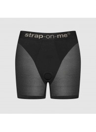 Трусики-шорты для фиксации насадок Strap-on-me Harness Lingerie Halo - size L - Strap-on-me - купить с доставкой во Владимире