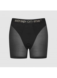 Трусики-шорты для фиксации насадок Strap-on-me Harness Lingerie Halo - size XL - Strap-on-me - купить с доставкой во Владимире